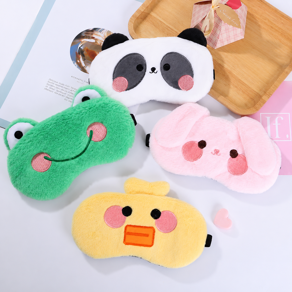Kurbağa Peluş Göz Bandı