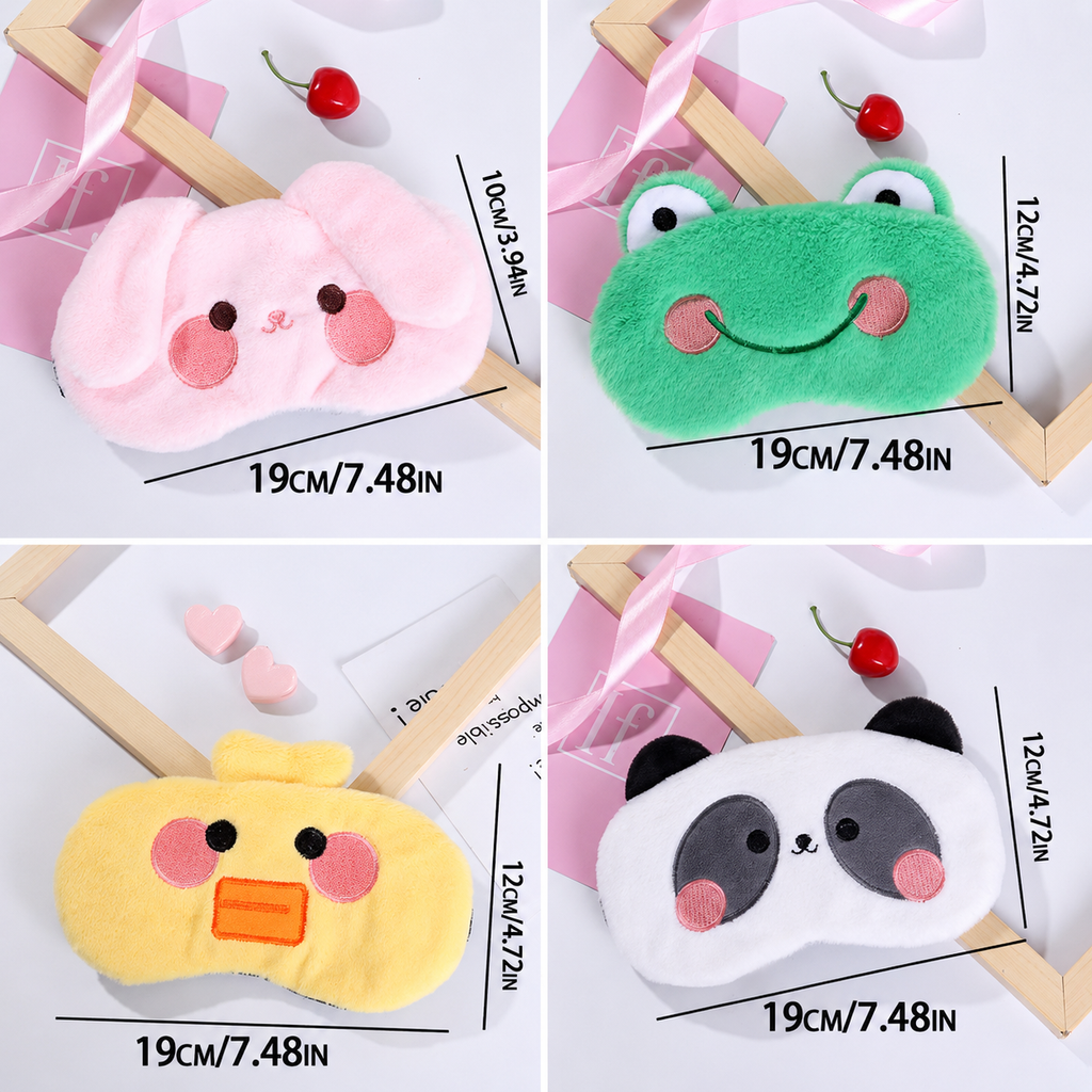 Kurbağa Peluş Göz Bandı