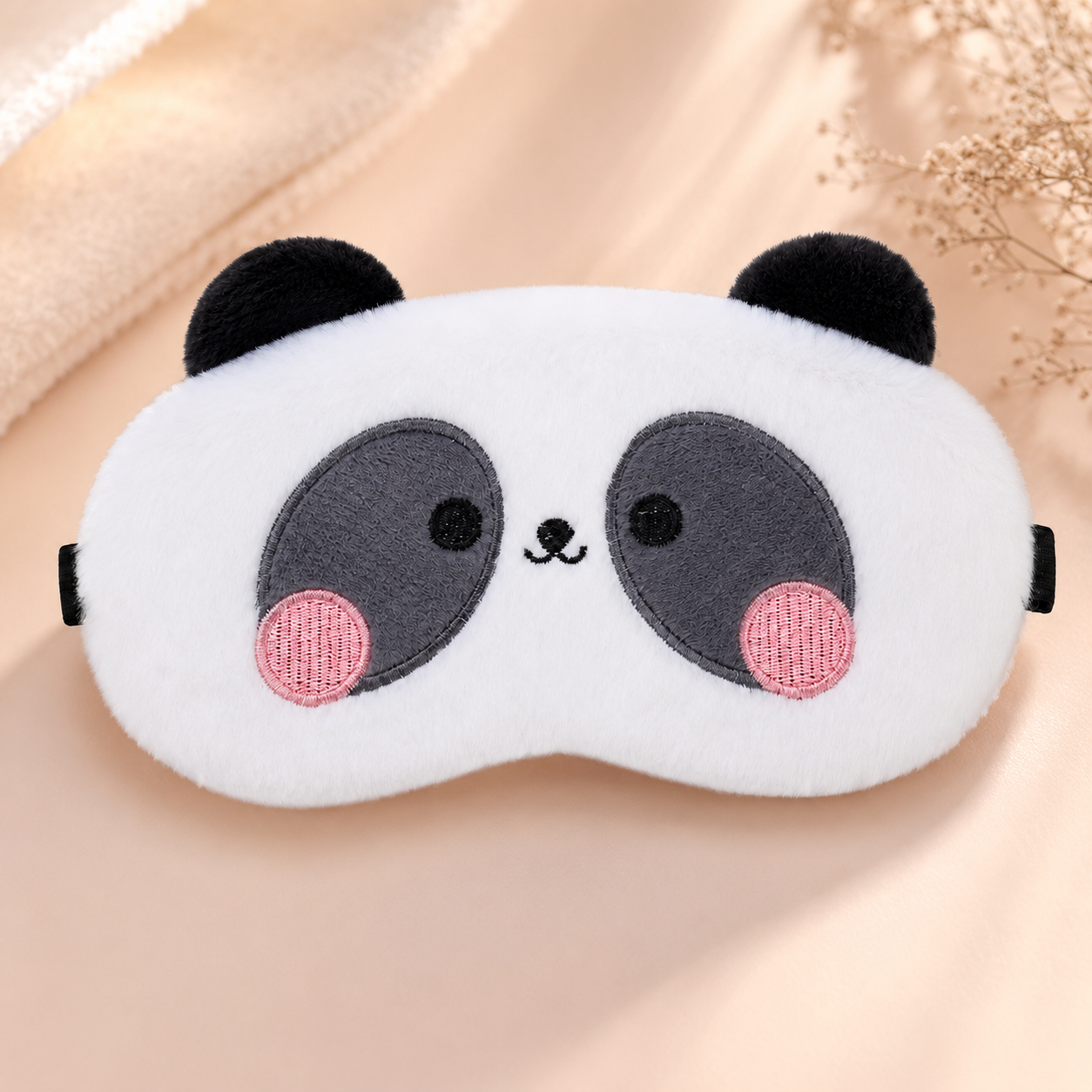 Panda Peluş Göz Bandı