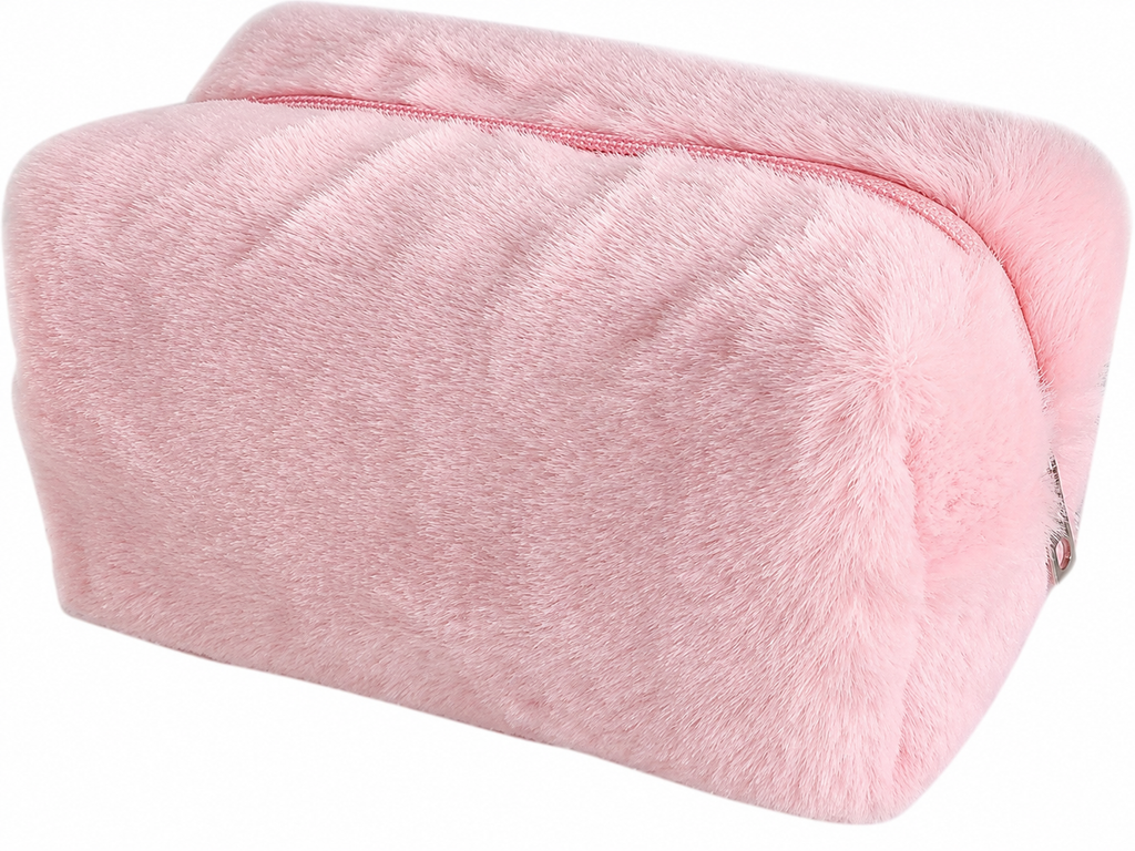 Yumuşak Peluş Dokulu Makyaj Çantası