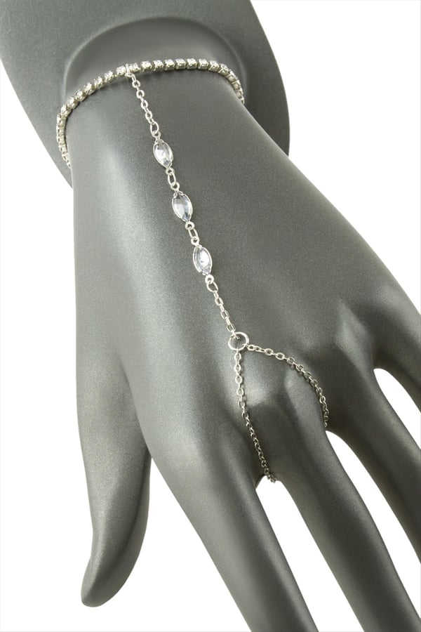 Badem Taşlı Şahmeran - Silver